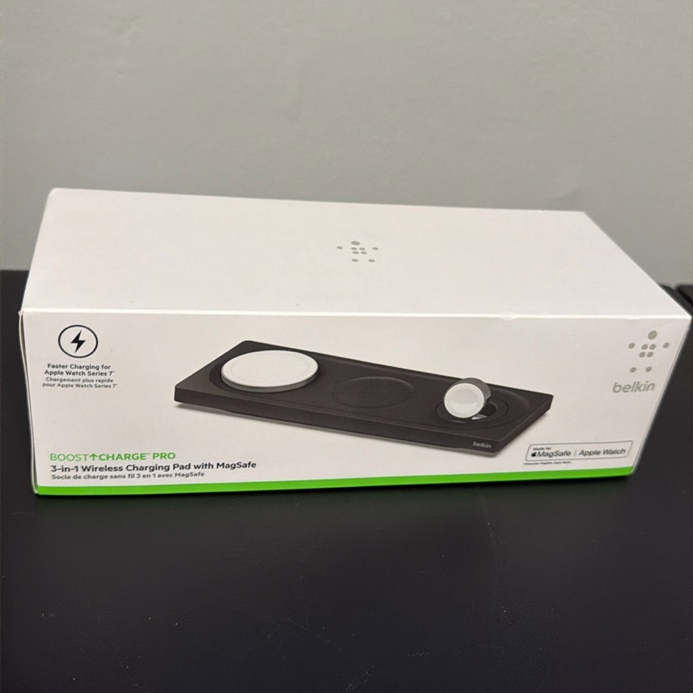 Belkin 3in1 wireless charging pad with MagSafe
